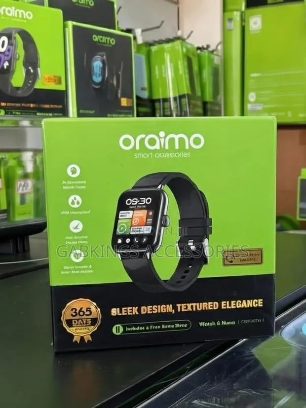Oraimo Smart Watch 6 Nano -1.52 Full Watch Screen · Photo 1