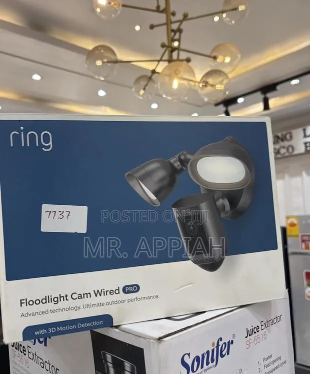 Order Ring Outdoor Floodlight Cam Wired Security Camera · Photo 1