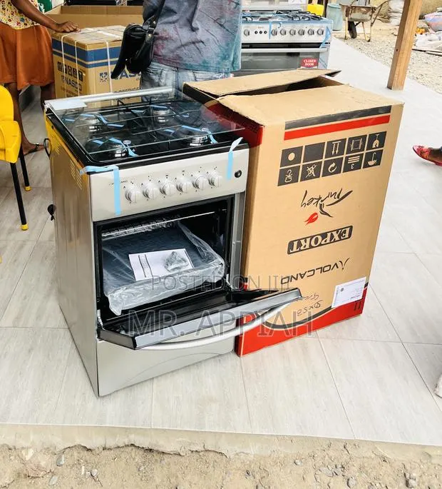 Extremely Unique Volcano 4 Gas Burner(Gray) · Photo 1