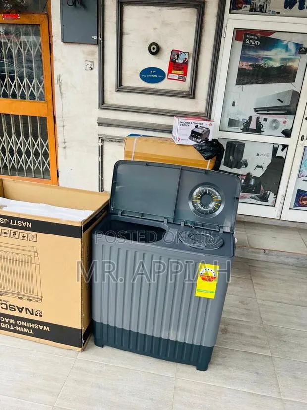 Buy Affordable Nasco 8kg Semi-Auto Washing Machine(Gray). · Photo 1