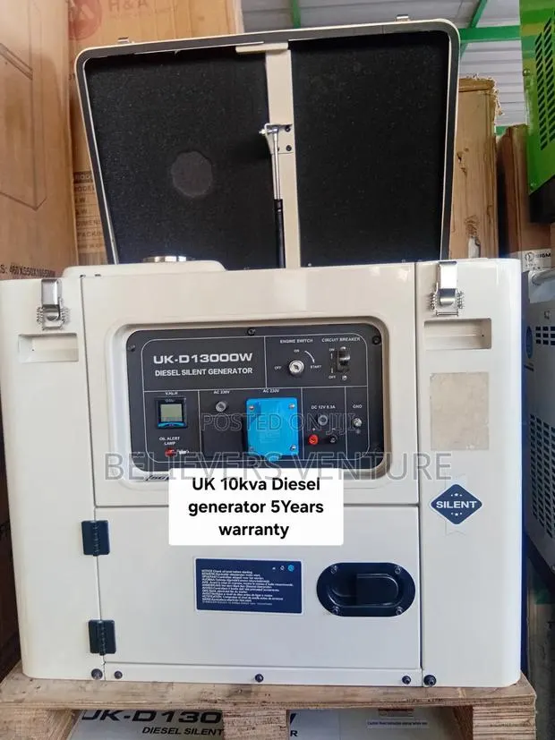 UK 10kVA Diesel Generator – Quality Power for Every Day · Photo 1