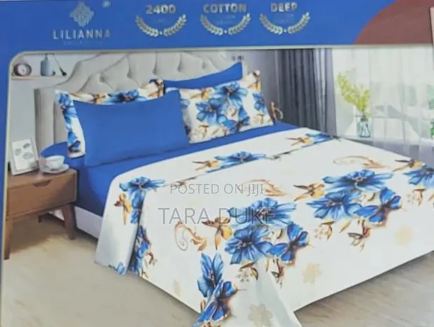 Blue 6 Piece Sheet Set (King Size) · Photo 1