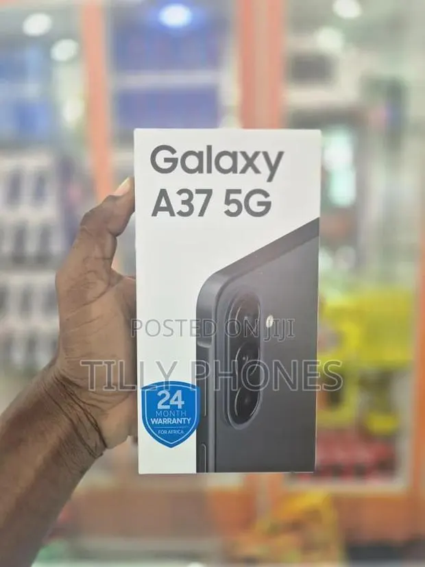 New Samsung Galaxy A37 256 GB Black · Photo 1