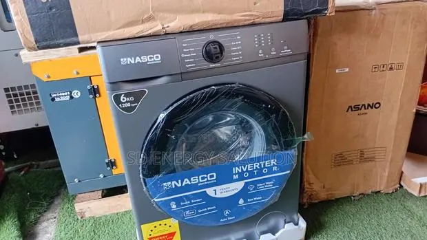 Nasco 6KG Front Load Washing Machine With LED Display · Photo 1