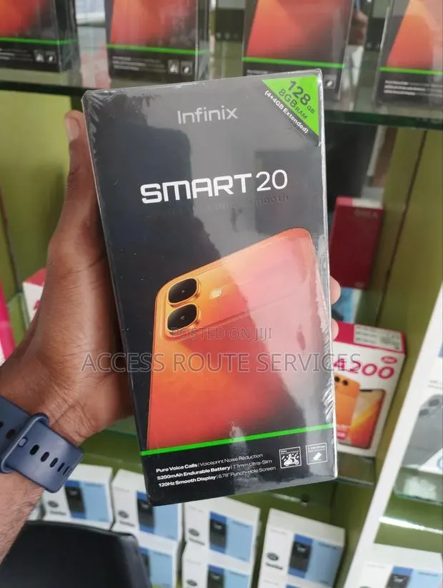 New Infinix Smart 20 128 GB Black · Photo 1