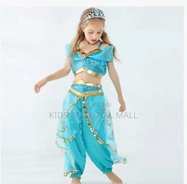 Princess Jasmine Cartoon or Book Costume for Kids · Photo 1