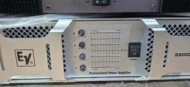 EV S9000plus 4 Channel Professional Power Amplifier · Photo 1
