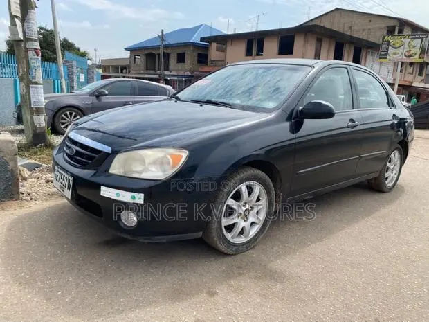 Kia Spectra 1.6 LS 2005 Black · Photo 1