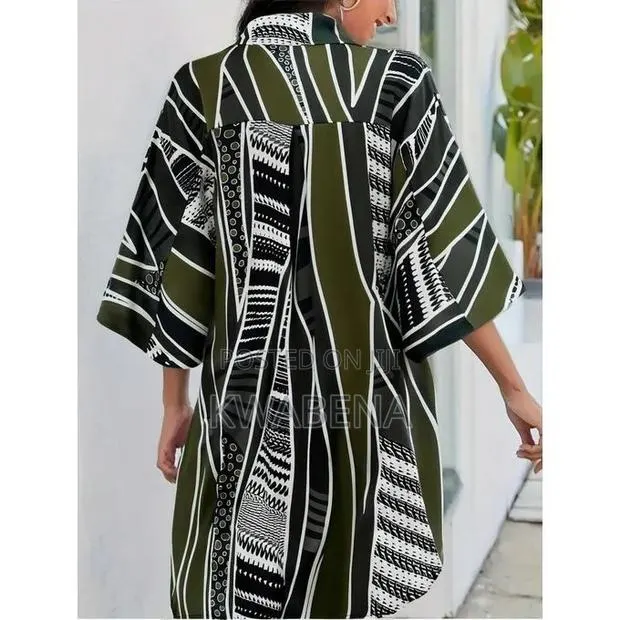 Women’s Carsual Geometric Print Dress · Photo 1