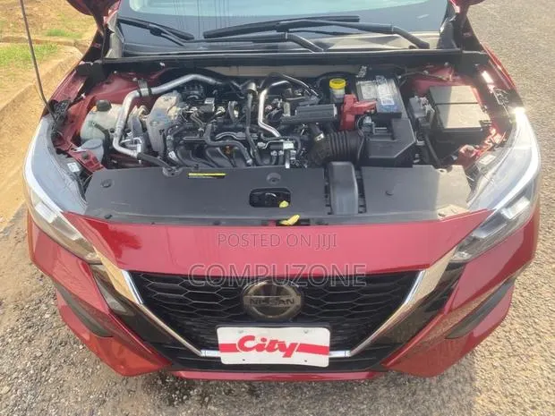 Nissan Sentra SV 2023 Burgundy · Photo 1