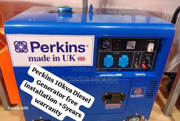 Vision Gen Perkins Diesel Generator 10kva Silent · Photo 1