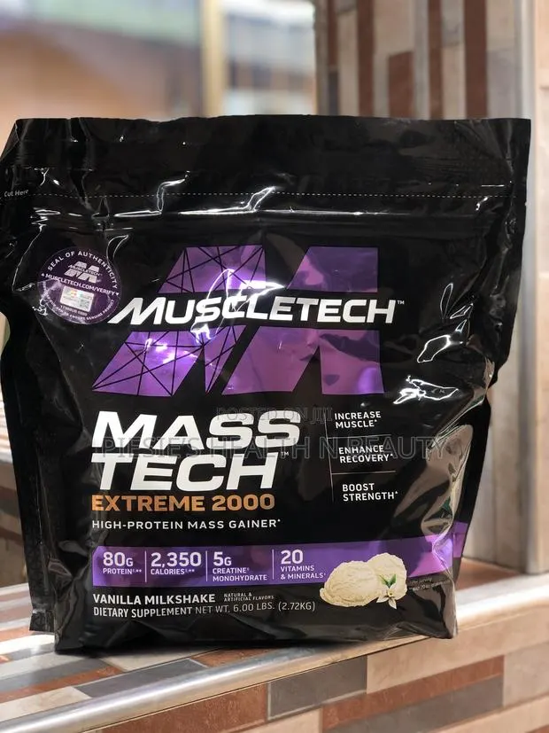 Masstech Extreme 2000 High-Protein Mass Gainer 6LBS (2.7KG) · Photo 1