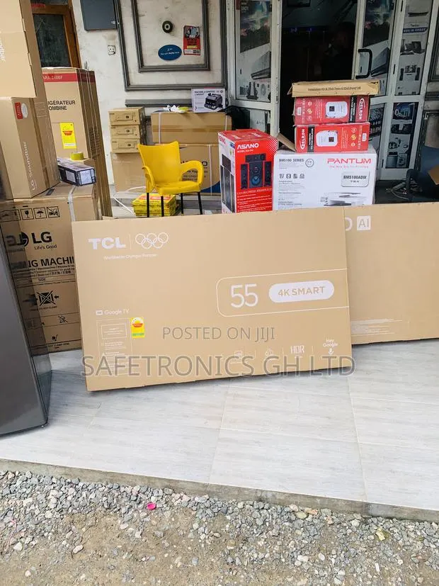 Perfect Sleek TCL 55 Inch Smart Tv , Uhd Led - 55p65 · Photo 1