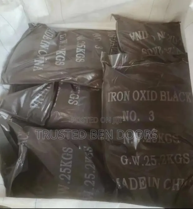 Iron Oxide Color Pigment Black for Paint Making · Photo 1