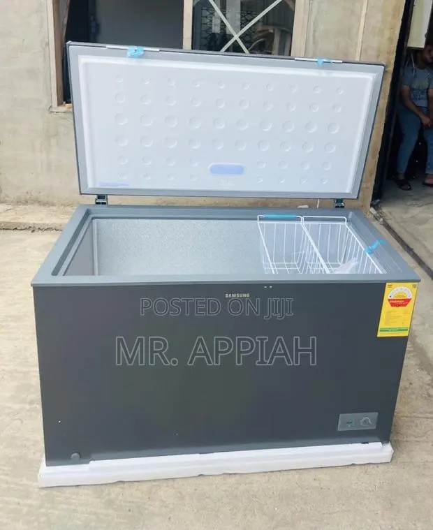 Rapid Freezing Samsung 371l Electric Chest Freezer(Gray). · Photo 1