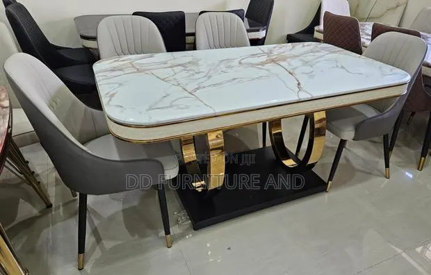 Italian Marble Dining Table · Photo 1