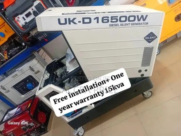Venerate Uk Model Generator Uk-D 15kva Diesel 15kva Gen · Photo 1
