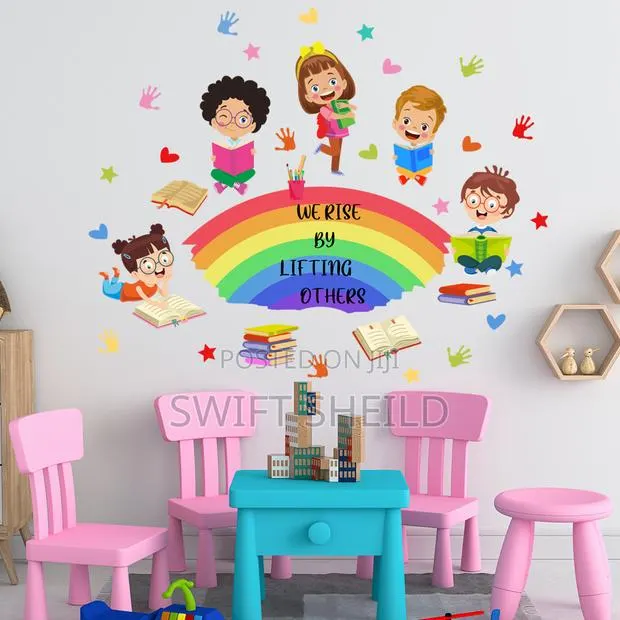 Kids We Rise Wall Sticker · Photo 1