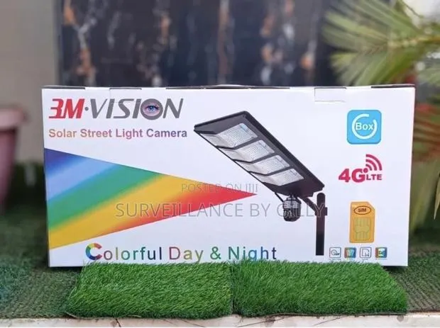 500w 4g Solar Street Light Led PTZ Camera · Photo 1