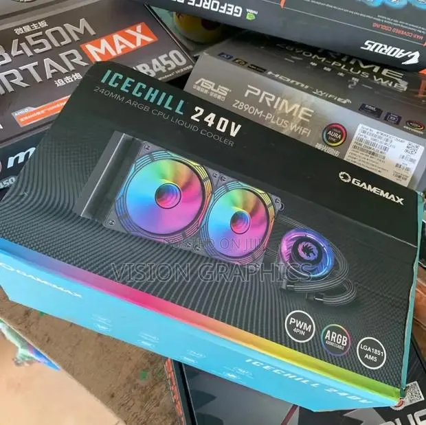 Gamemax ICE CHILL 240v 240mm Argb Cpu Liquid Cooler · Photo 1