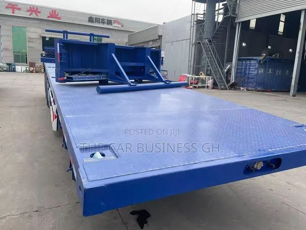 Flat Bed Trailer 3 Axil Brand New · Photo 1