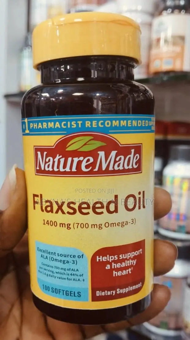 Flaxseed Oil Softgel · Photo 1