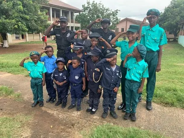 Police Immigration Career Dress With Cap · Photo 1