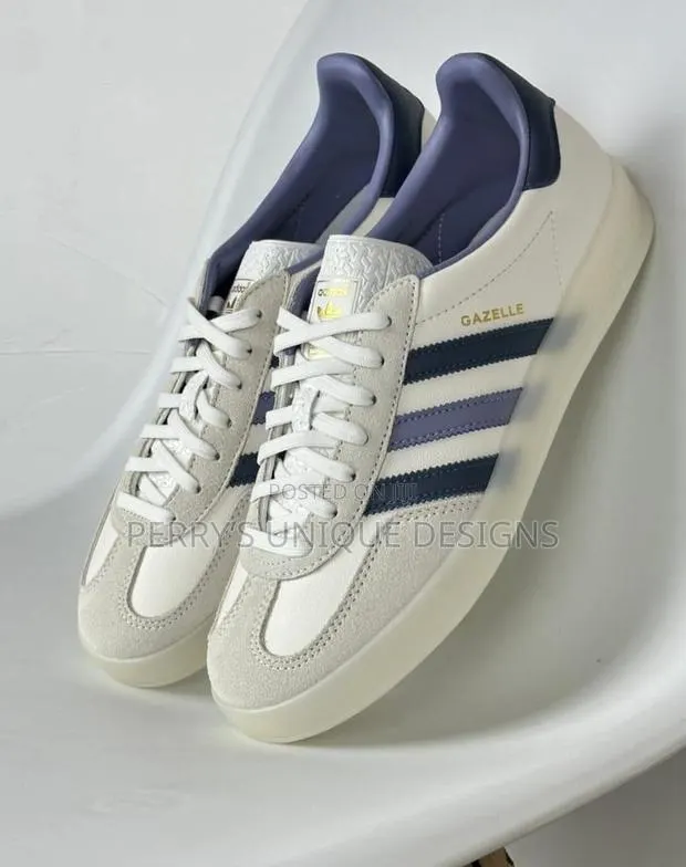 Adidas Gazelle Luxe White Lavender Sneakers · Photo 1