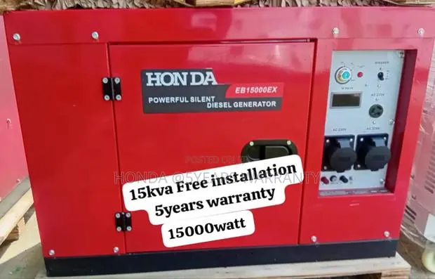 Power Blaze Honda 15kva 15000watt Remote Control Diesel 15kv · Photo 1
