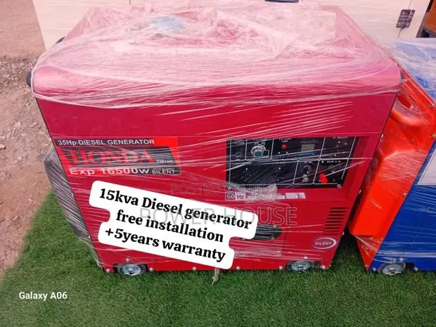 Power Pilot Honda Diesel Generator 15kva Silent · Photo 1