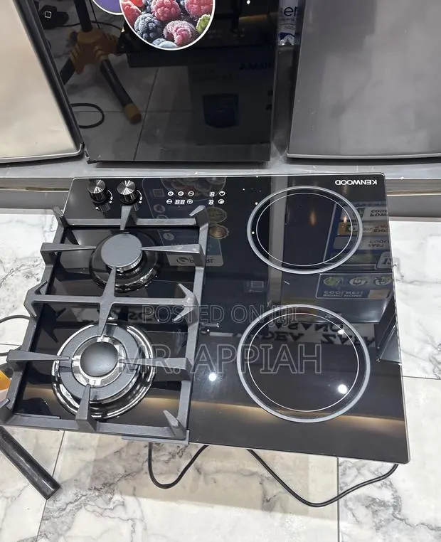 Unique Kenwood 60cm 2 Gas + 2 Electric Cooker(Tempered Glass) · Photo 1