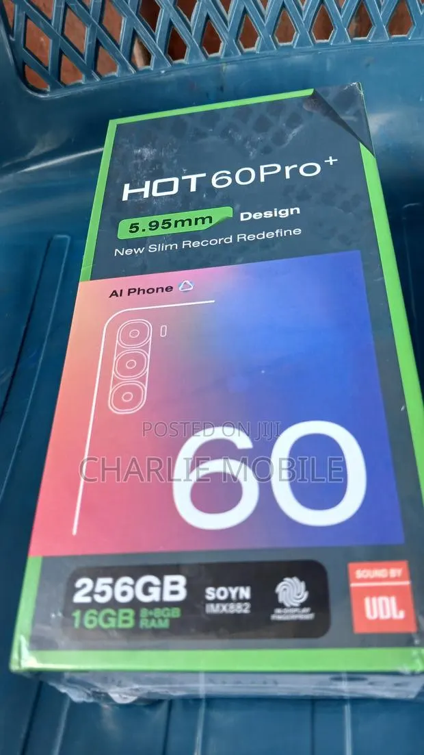 New Infinix Hot 60 Pro+ 256 GB Black · Photo 1