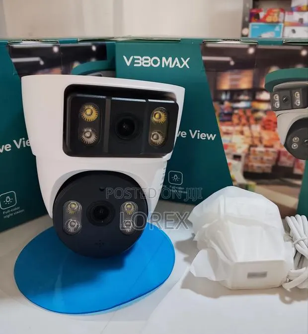 Wifi Camara 4mp 2lens Full Color 2way Audio Ai Human Tracking · Photo 1