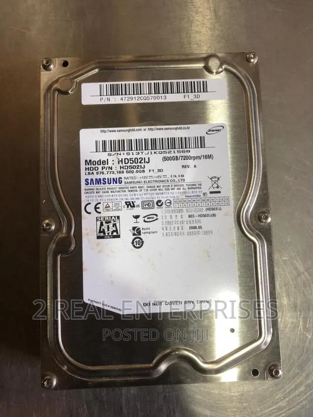 Original Samsung Internal Desktop Hard Disk 500GB · Photo 1