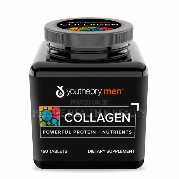 Youtheory Men Collagen Dietary Supplement, 160 · Photo 1