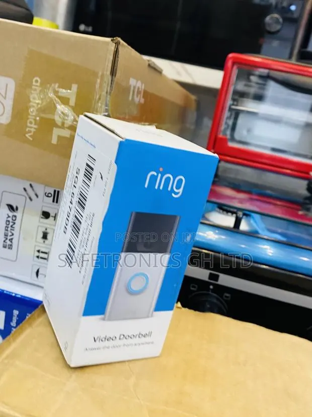 New Sealed Video (White) Ring Doorbell · Photo 1