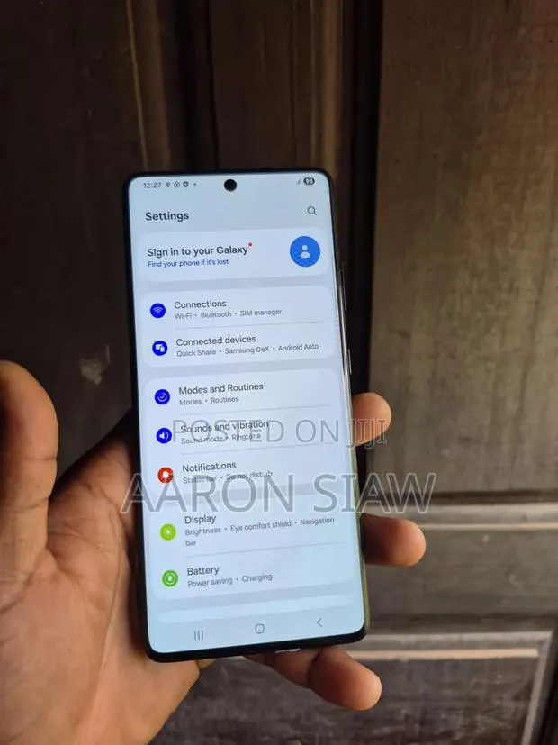 Samsung Galaxy S21 Ultra 5G 128 GB Black · Photo 1