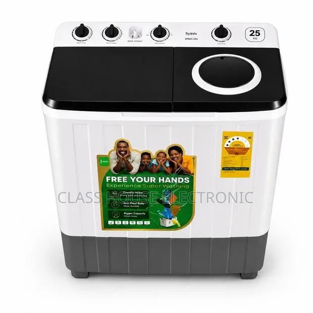 Syinix Twin Tube Washing Machine 7Kg · Photo 1