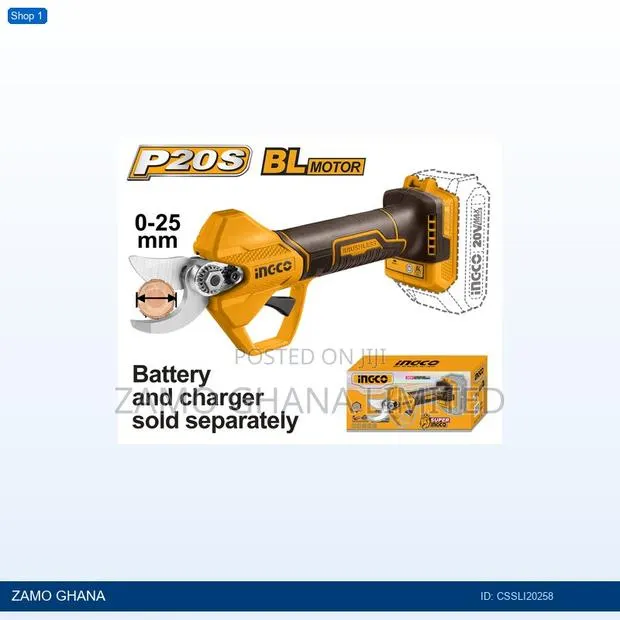 Lithiumion Gauge Straight Shear 20v - Cssli20258 · Photo 1