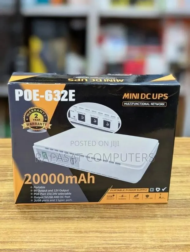 Poe-632e Mini Dc Ups 20000mah · Photo 1