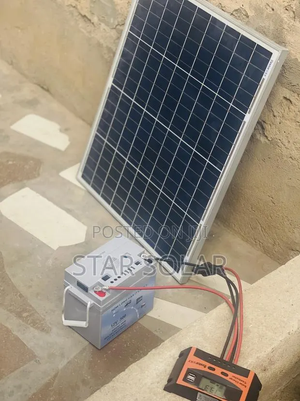 Complete Solar Set Up, Power Station , Controller Panel · Photo 1