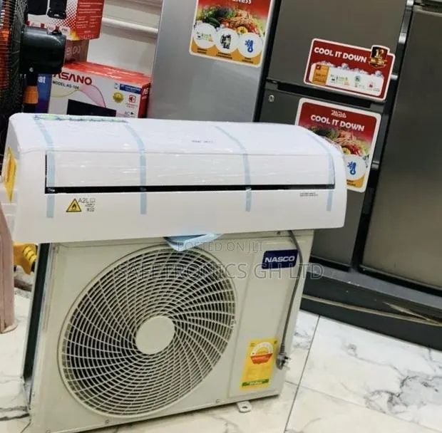 Secure New Nasco 2.5hp Split Ac R410 Gas [Nas -K24blanc-R410] · Photo 1