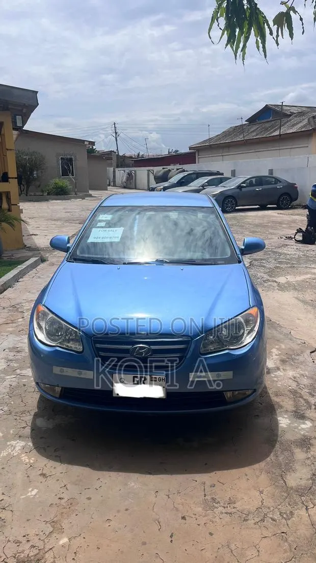 Hyundai Elantra 1.6 GL 2008 Blue · Photo 1