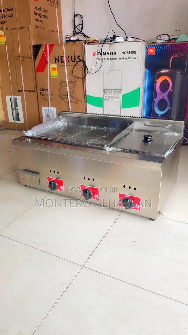 Gas Griddle With Fryer · Photo 3