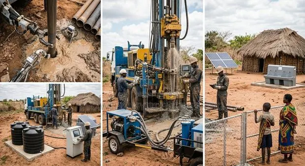 Community Borehole Drilling Masters in Assin Fosu · Photo 1