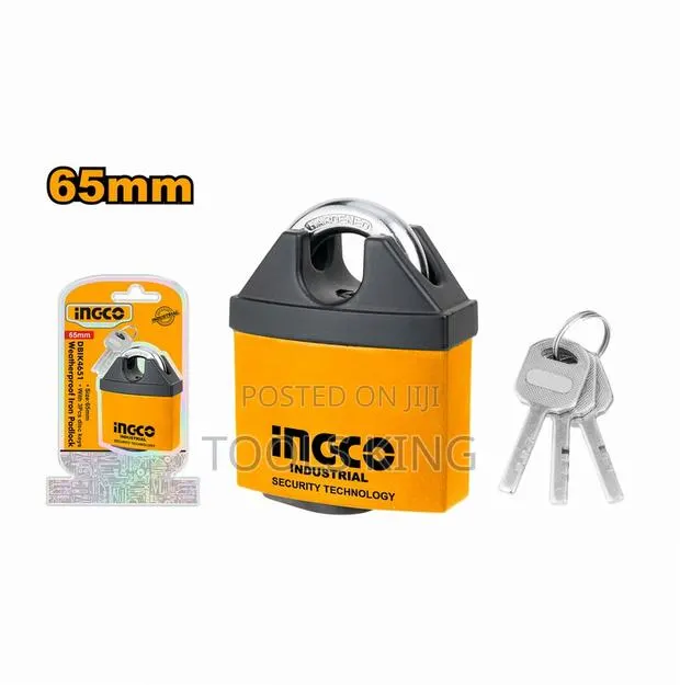 Weatherproof Iron Padlock 65mm - Dbik4651 · Photo 1