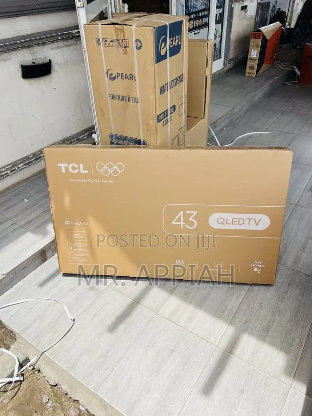 Super Affordable TCL 43” Qled Smart Television(Black). · Photo 1