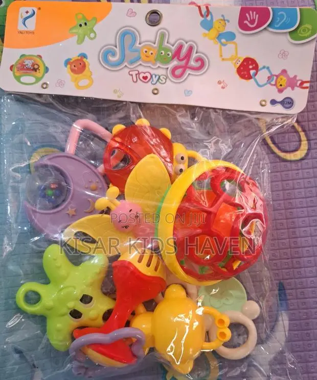 Beautiful and Cute 9 Pieces Rattle and Teether 3months to 1 Year · Photo 2