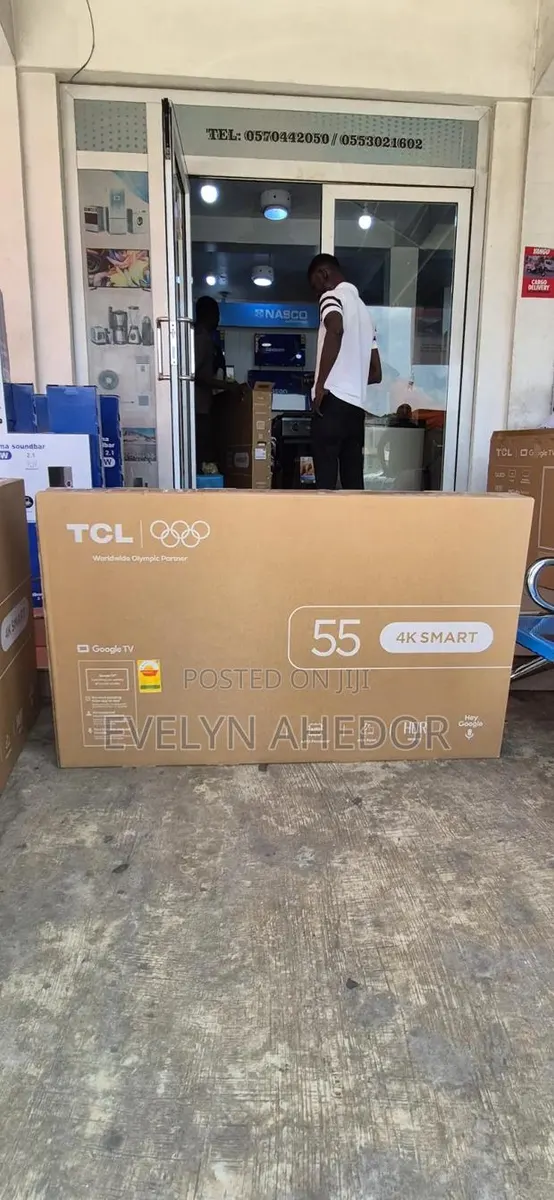 TCL 55 Inches With Youtube Netflix Bluetooth Available for Sale · Photo 1