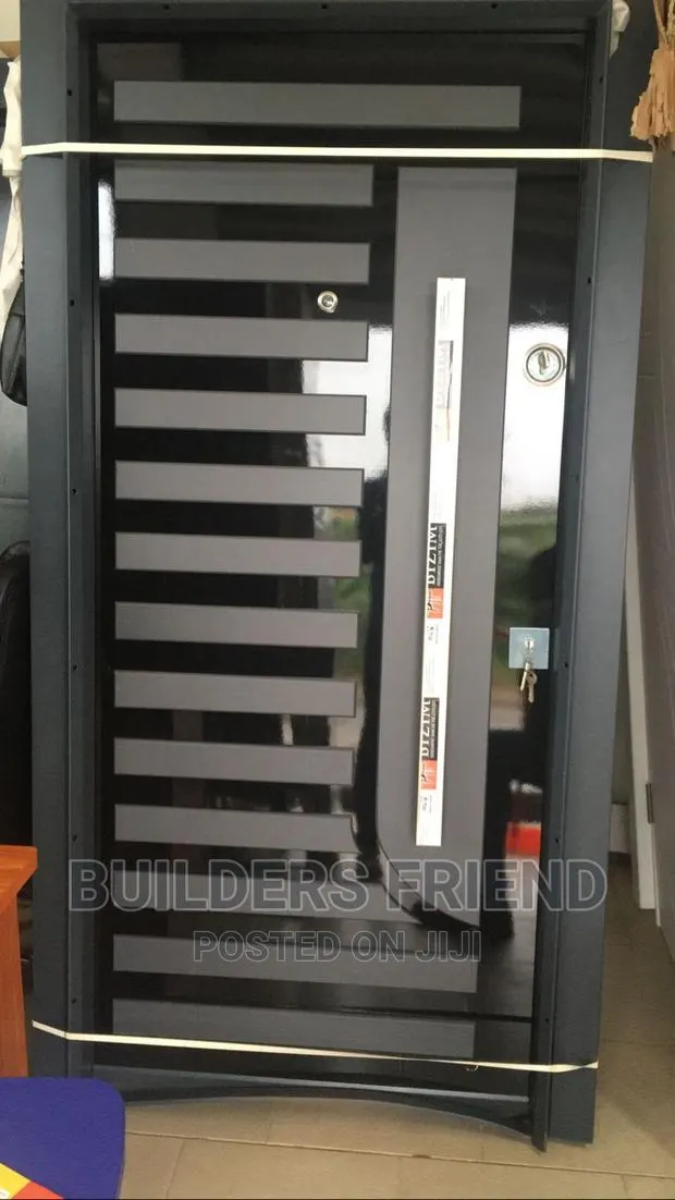 Gray Executive Turkish Heavy Security Door+All Accessories · Photo 1